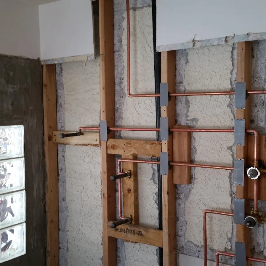 Copper pipe installation for Burst Pipe Repair in Marple